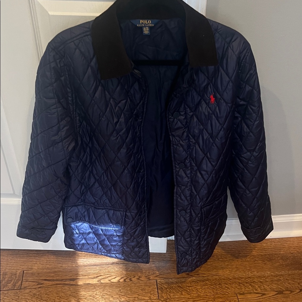 BOYS size XL Polo by Ralph Lauren Blue Barn  Jacket